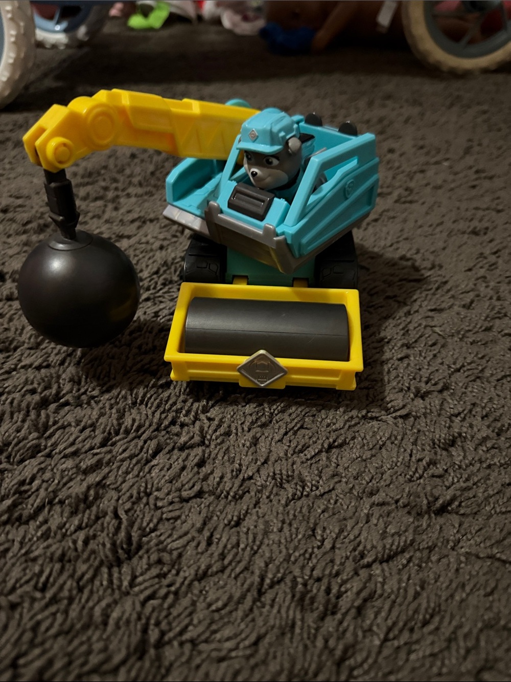 Paw Patrol Wrecker Toy - Teal and Yellow